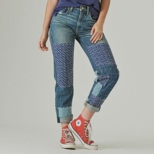 Lucky Brand Patchwork Blue Jeans